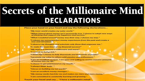 www.millionairemindbook.com free book bonuses arabic|Secrets of the Millionaire Mind Declarations Public Review.